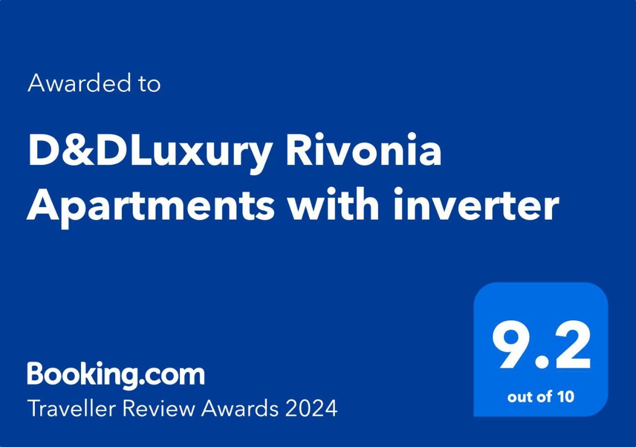 D&Dluxury Rivonia Apartments With Inverter Johannesburg Exterior photo